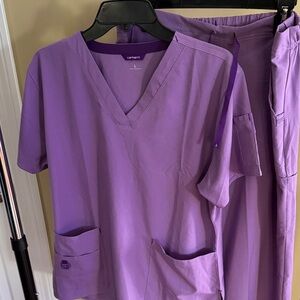 Carhartt Lavender Scrub Set